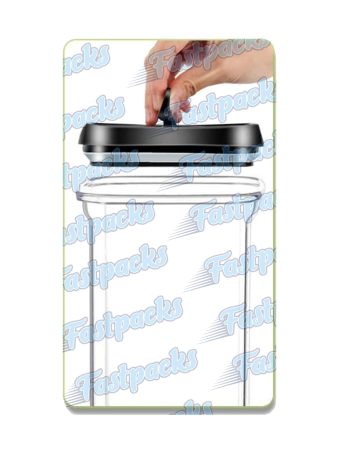 Coffee Shop Display Storage ~ Airtight Food Grade Lockable Lid ~ 2 Ounce / 1 Litre