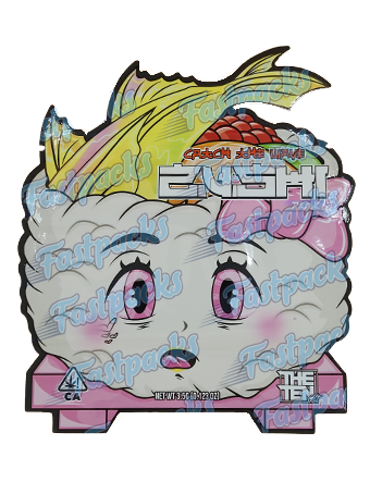 The Ten Co ~ Pink Zushi V.4 ~ 3.5G Die-Cut Mylar Bag (2023)