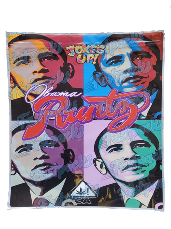 Jokes Up! ~ Obama Runtz ~ 1LB (16 Ounce) Super Large Mylar Bag