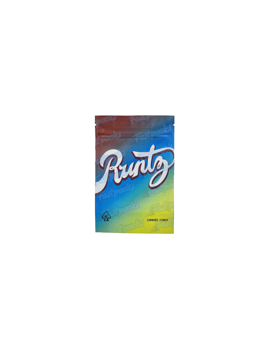 Runtz ~ Rainbow ~ Square 3.5G Mylar Bag (2023)