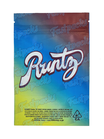 Runtz ~ Rainbow ~ Square 3.5G Mylar Bag (2023)